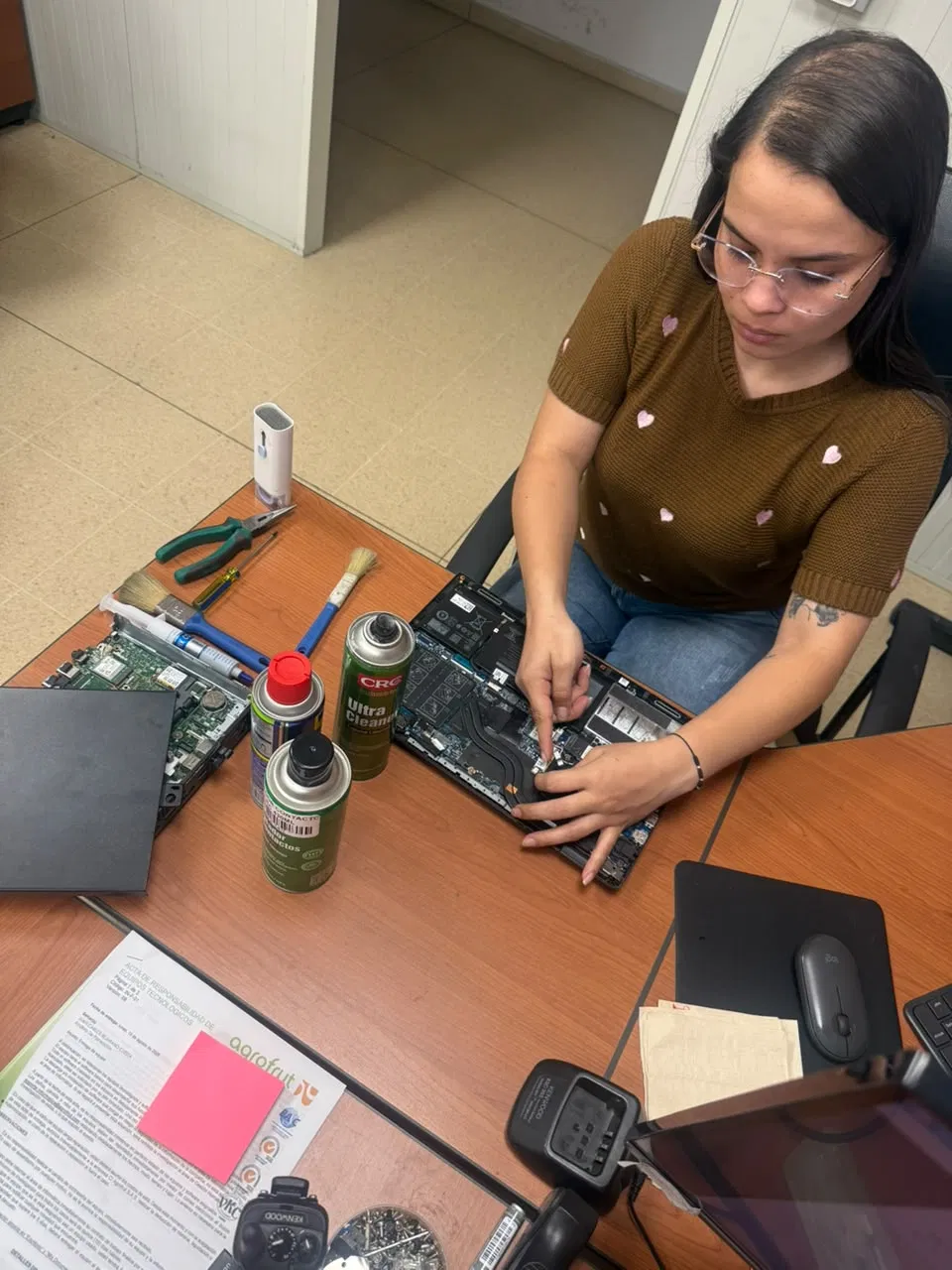 Mantenimiento y reparación - evidencia 1